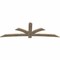 Ekena Millwork Davenport Rough Sawn Timber Gable Bracket, Douglas Fir, 108"W x 36"H x 2"D x 6"F, 8/12 Pitch GBW108X36X0206DAV00RDF - alternate 4